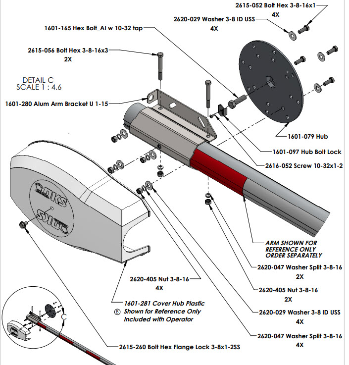 DOO 1601242 Product Details Gates and Controls